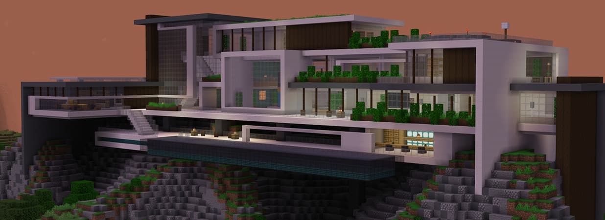 Modern Hillside Mansion