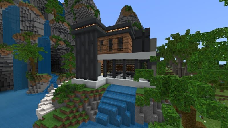 Millionaire Waterfall Mansions