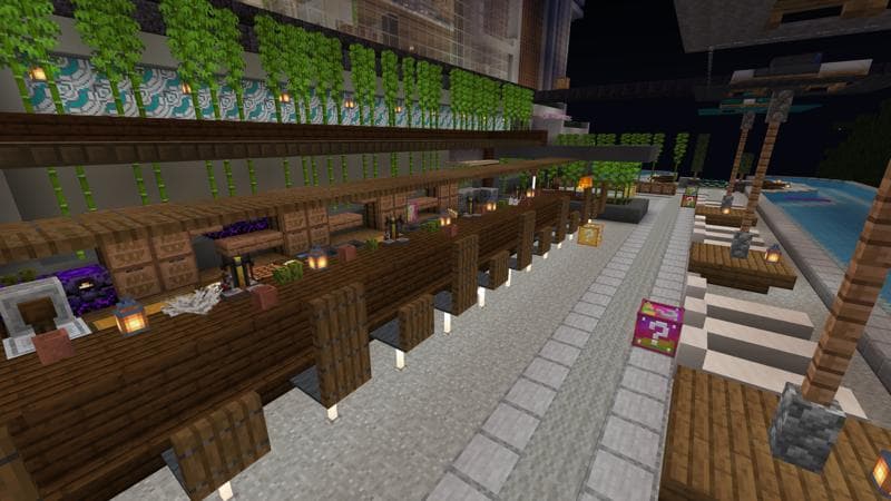 Lucky Skyblock Modern Mansion