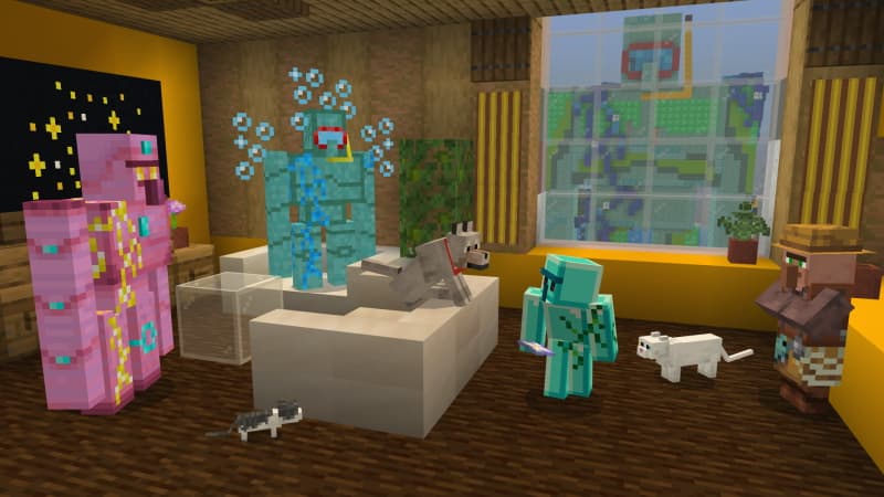 How to Live in an Iron Golem?
