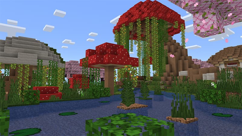 Mushroom Island Survival