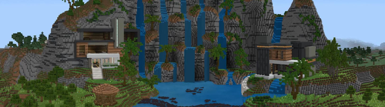 Millionaire Waterfall Mansions