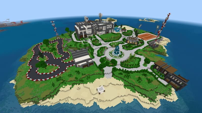Hacker Modern Mansion