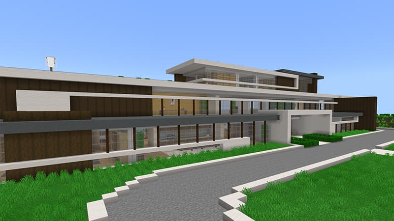 Modern Hillside Mansion