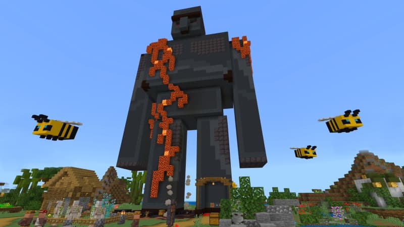 How to Live in an Iron Golem?