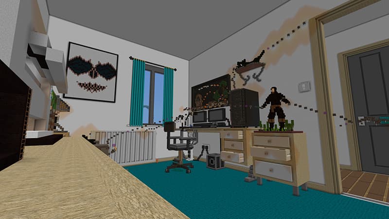 Through The house