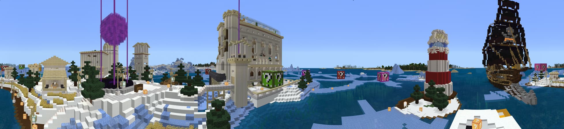 Lucky Block Winter Island