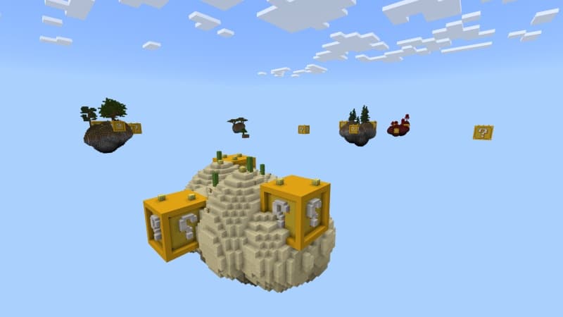 Mega Lucky Block Skyblock
