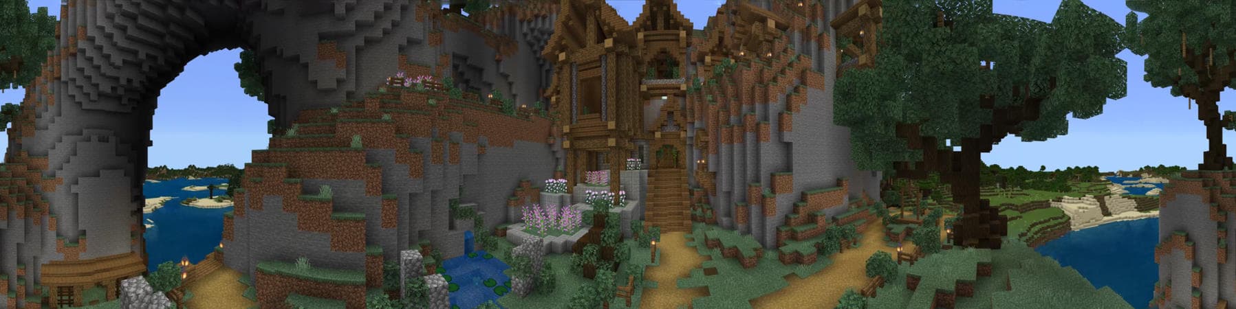 Fantastic Mountainside Base