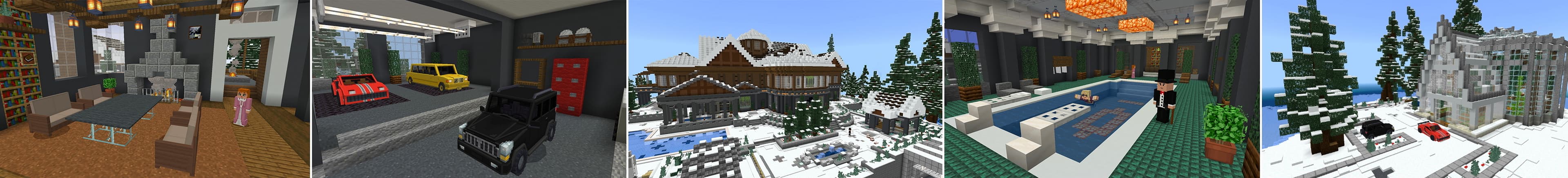 Winter Millionaire Mansion