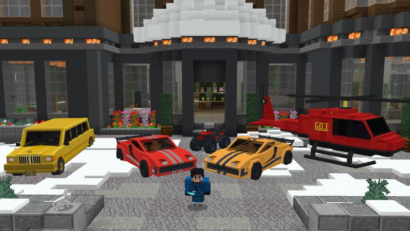 Winter Millionaire Mansion