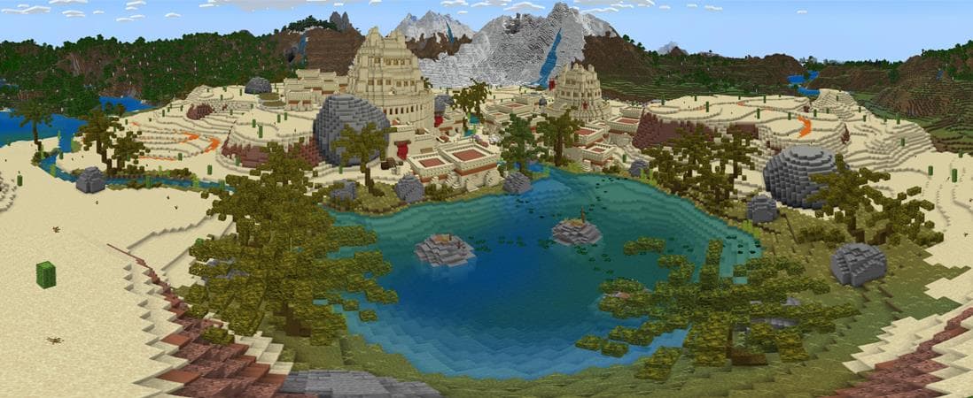 Simple Spawns Desert Village