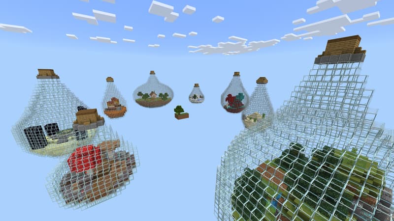 Bottle Skyblock