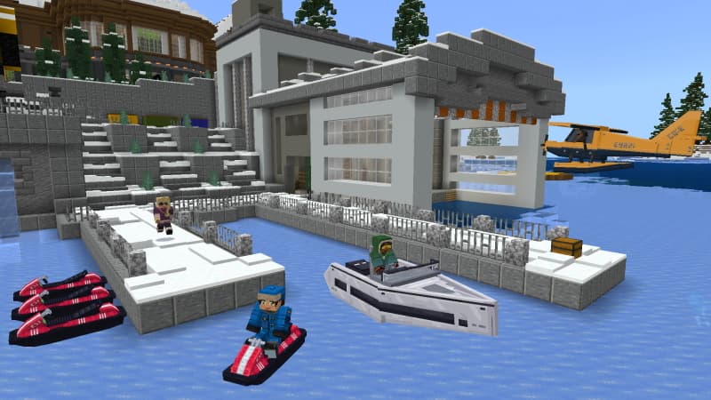 Winter Millionaire Mansion