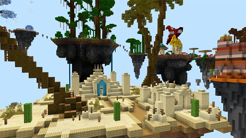 Giant Parkour Biomes