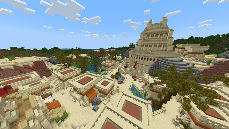 Simple Spawns Desert Village