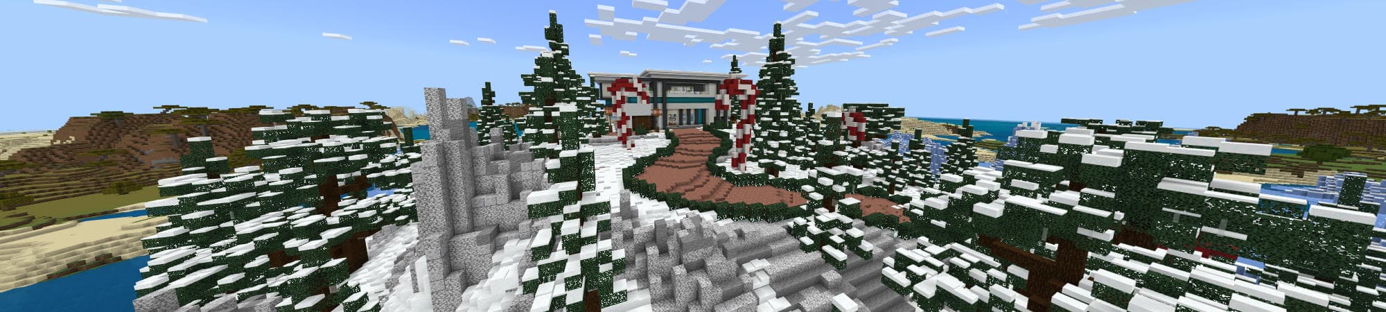Winter Millionaire Mansion