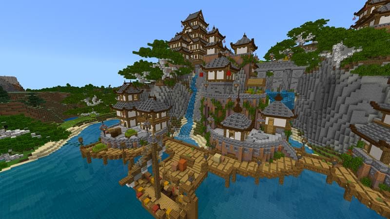 Simple Spawns Waterfall Palace