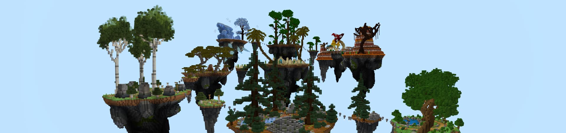Giant Parkour Biomes