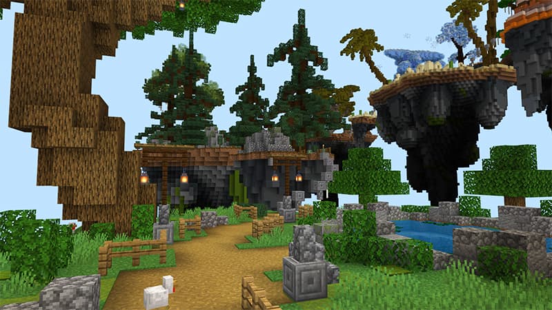 Giant Parkour Biomes