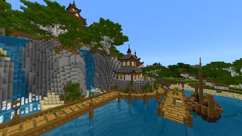 Simple Spawns Waterfall Palace
