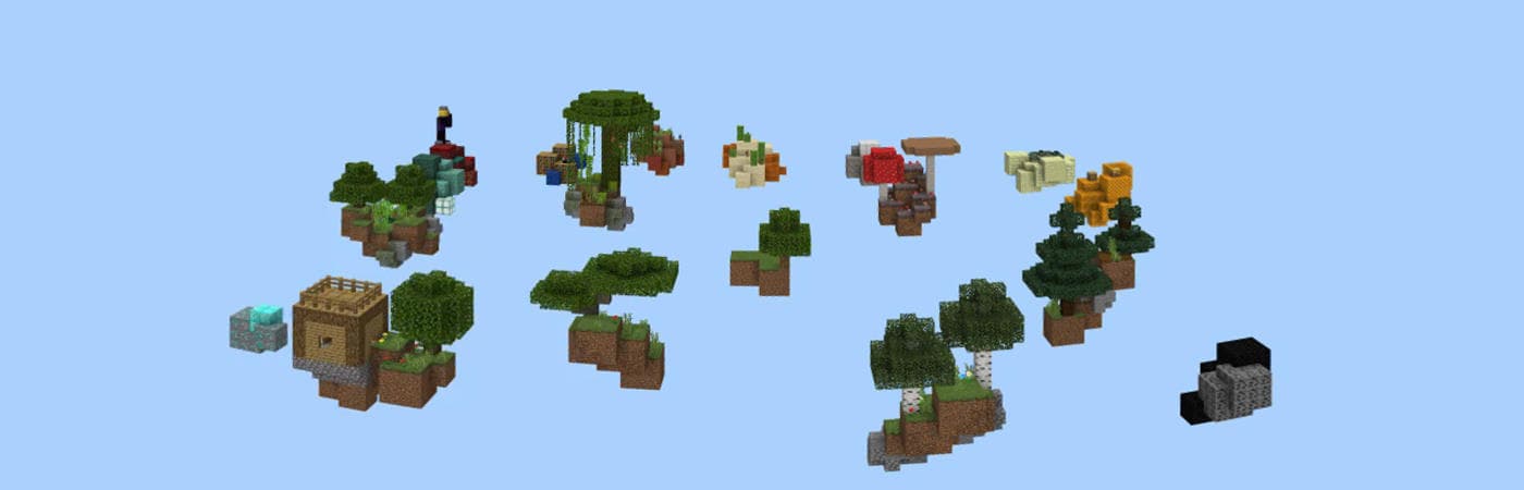 Skyblock Raining Mobs